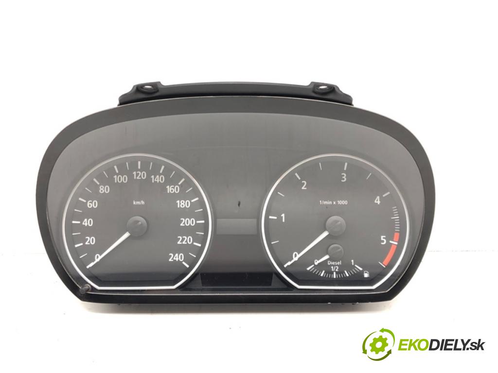BMW 1 (E87) 2003 - 2013    118 d 90 kW [122 KM] olej napędowy 2004 - 2007  Prístrojovka 1024952 (Prístrojové dosky, displeje)