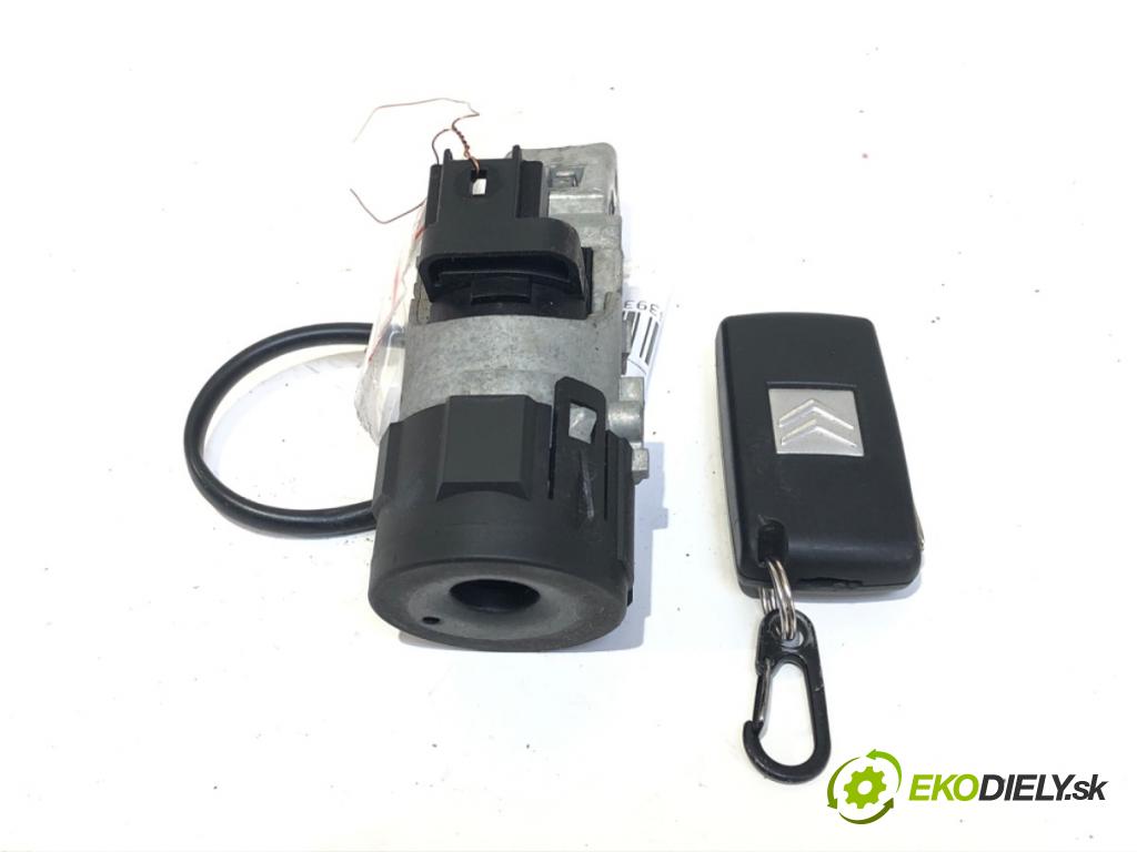 CITROEN C4 coupe (LA_) 2004 - 2013    1.6 HDi 66 kW [90 KM] olej napędowy 2004 - 2011  spinačka 9663123380 (Spínacia skrinka a kľúč)