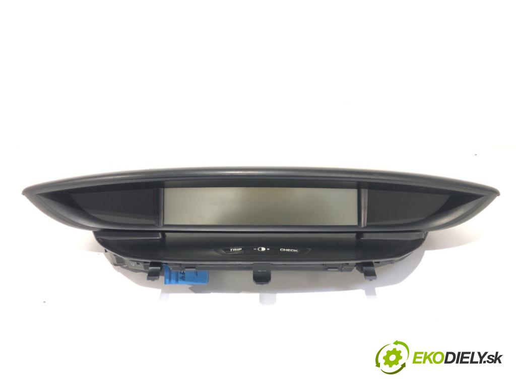 CITROEN C4 coupe (LA_) 2004 - 2013    1.6 HDi 66 kW [90 KM] olej napędowy 2004 - 2011  Prístrojovka P96631954ZD (Prístrojová doska, displej)