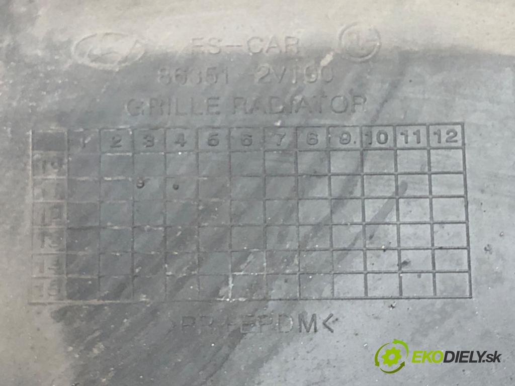 HYUNDAI VELOSTER (FS) 2011 - 2017    1.6 GDI 103 kW [140 KM] benzyna 2011 - 2017  mřížka maska 86351-2V100 (Mřížky (masky) chladičů)