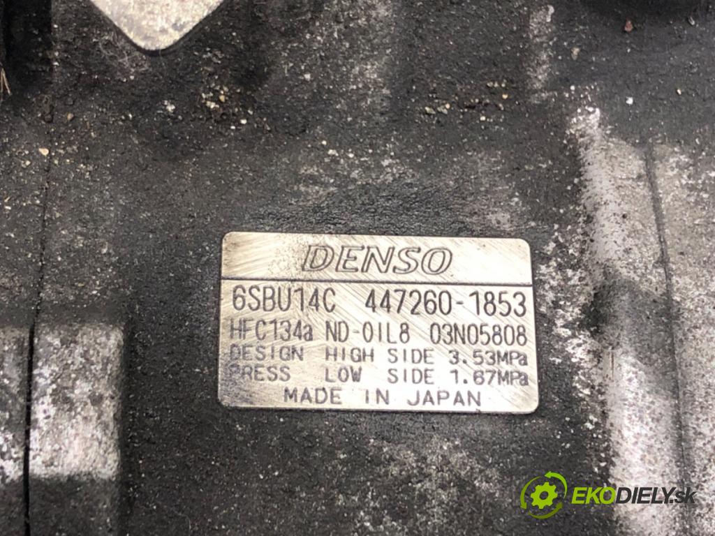 BMW X1 (E84) 2009 - 2015    sDrive 18 d 105 kW [143 KM] olej napędowy 2009 - 2015  Kompresor klimatizácie 447260-1853 (Kompresory klimatizácie)