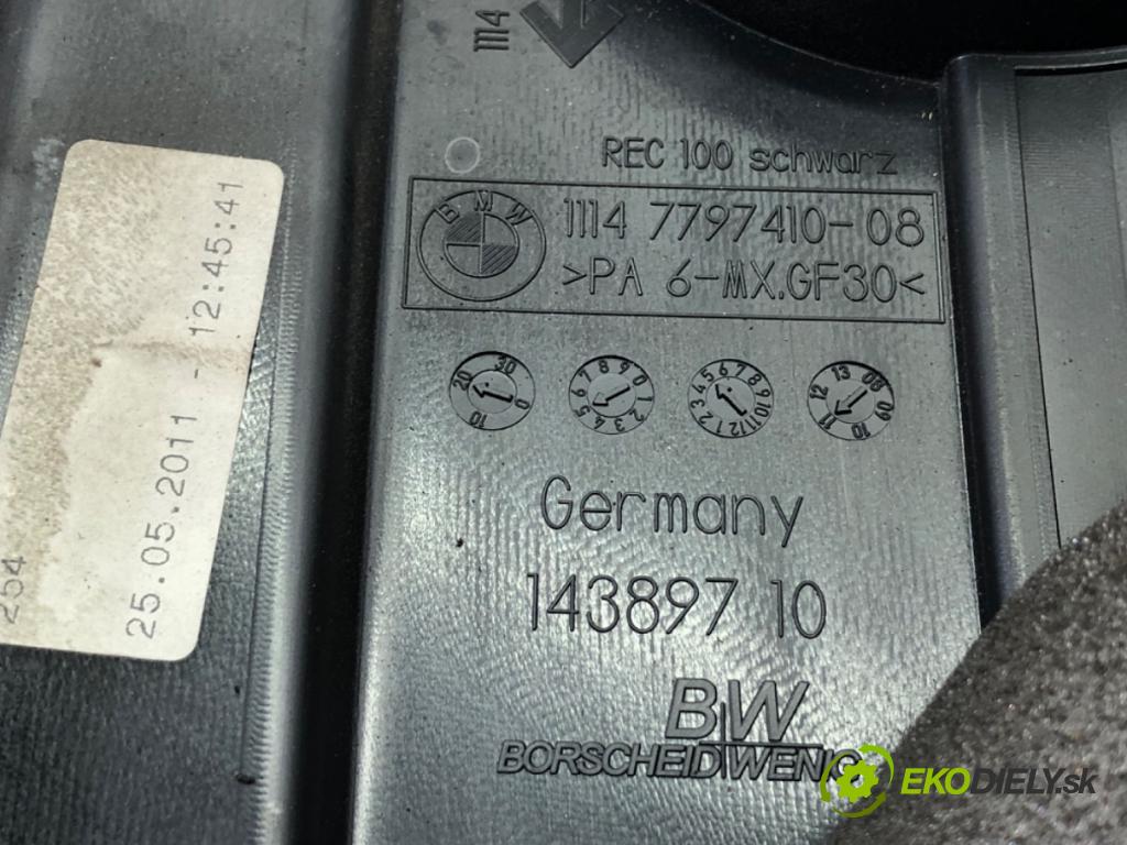 BMW X1 (E84) 2009 - 2015    sDrive 18 d 105 kW [143 KM] olej napędowy 2009 - 2015  Kryt Motor 7797410 (Kryt motora)