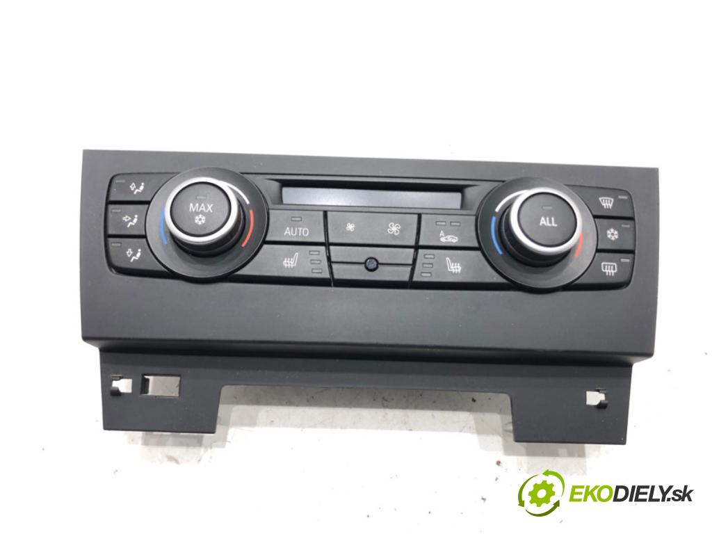 BMW X1 (E84) 2009 - 2015    sDrive 18 d 105 kW [143 KM] olej napędowy 2009 - 2015  Panel ovládania kúrenia 9250393 (Prepínače, spínače, tlačidlá a ovládače kúrenia)