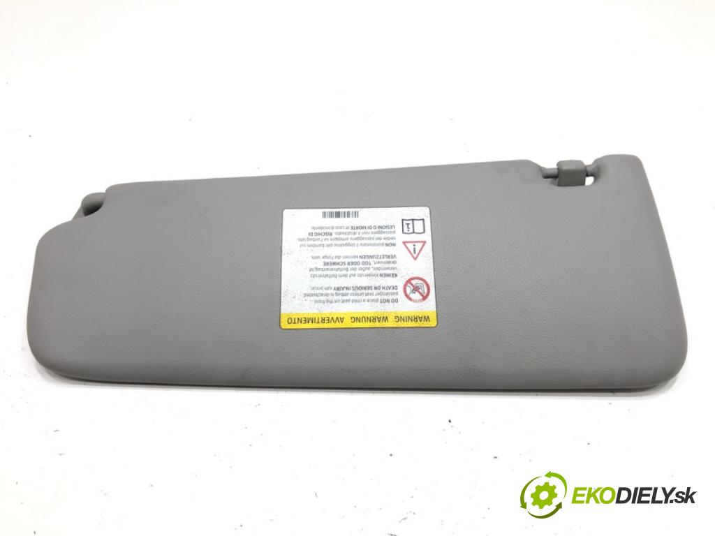 BMW X1 (E84) 2009 - 2015    sDrive 18 d 105 kW [143 KM] olej napędowy 2009 - 2015  Clona slnečná pravy 7251984-03