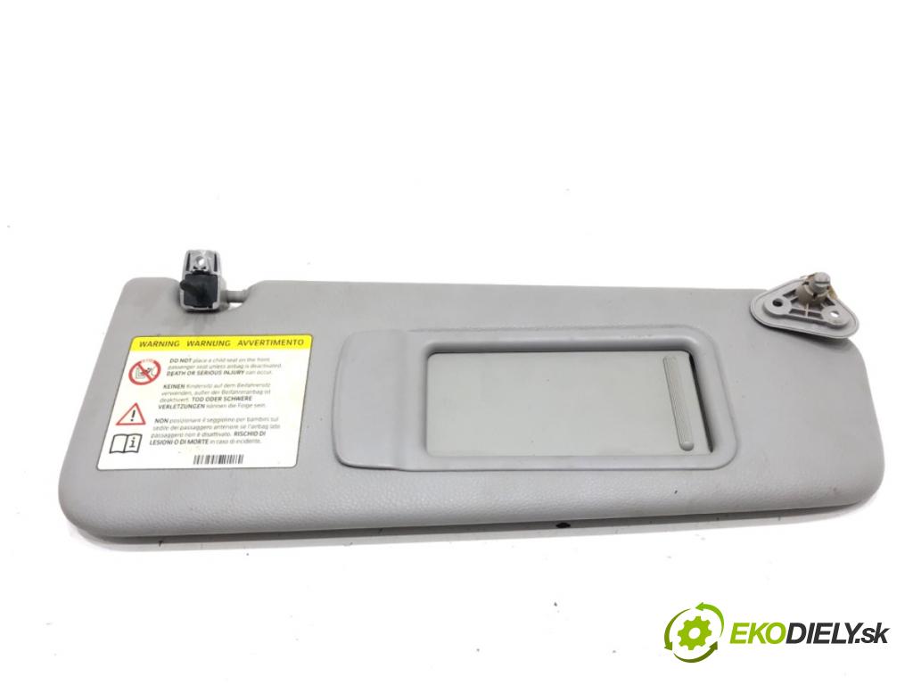 BMW X1 (E84) 2009 - 2015    sDrive 18 d 105 kW [143 KM] olej napędowy 2009 - 2015  Clona slnečná pravy 7251984-03