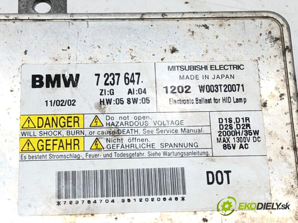 BMW X1 (E84) 2009 - 2015    sDrive 18 d 105 kW [143 KM] olej napędowy 2009 - 2015  Menič XENON 7237647 (Riadiace jednotky xenónu)