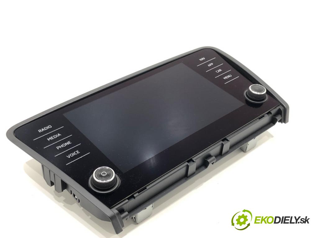 SKODA OCTAVIA III Combi (5E5, 5E6) 2012 - 2022    1.5 TSI 110 kW [150 KM] benzyna 2017 - 2022  RADIO 5E0919605M (Audio zariadenie)