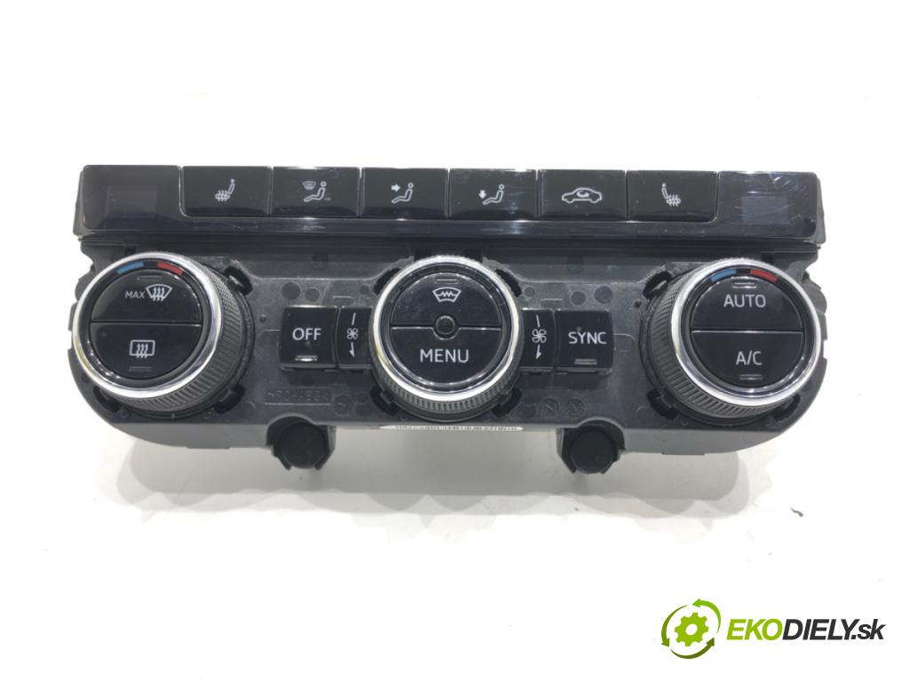 SKODA OCTAVIA III Combi (5E5, 5E6) 2012 - 2022    1.5 TSI 110 kW [150 KM] benzyna 2017 - 2022  Panel ovládania kúrenia 5E0907044BD (Prepínač/spínač/tlačidlo a ovládač kúrenia)
