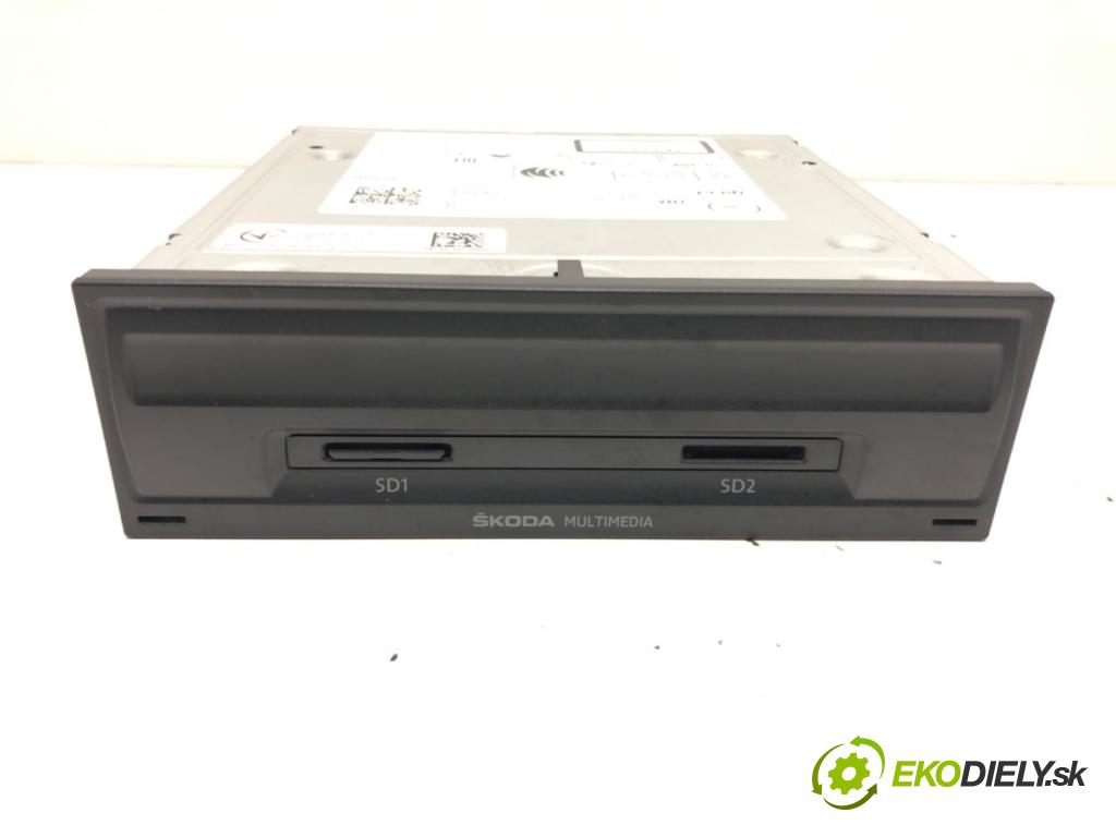 SKODA OCTAVIA III Combi (5E5, 5E6) 2012 - 2022    1.5 TSI 110 kW [150 KM] benzyna 2017 - 2022  čítač navigácie 565035874 (Ostatné)