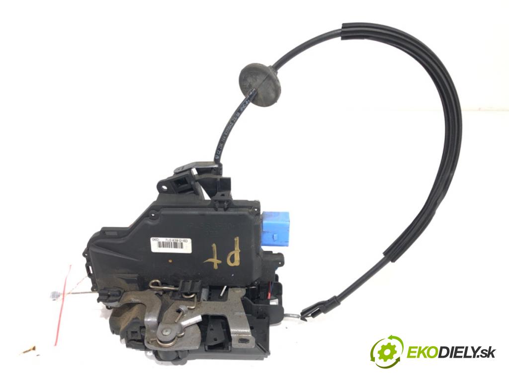 VW GOLF V (1K1) 2003 - 2010    1.9 TDI 77 kW [105 KM] olej napędowy 2003 - 2008  zámok dveře pravý zadní část 7L0839016D