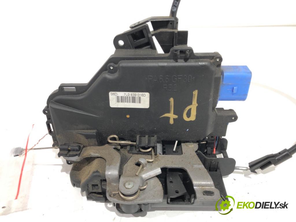 VW GOLF V (1K1) 2003 - 2010    1.9 TDI 77 kW [105 KM] olej napędowy 2003 - 2008  zámok dveře pravý zadní část 7L0839016D