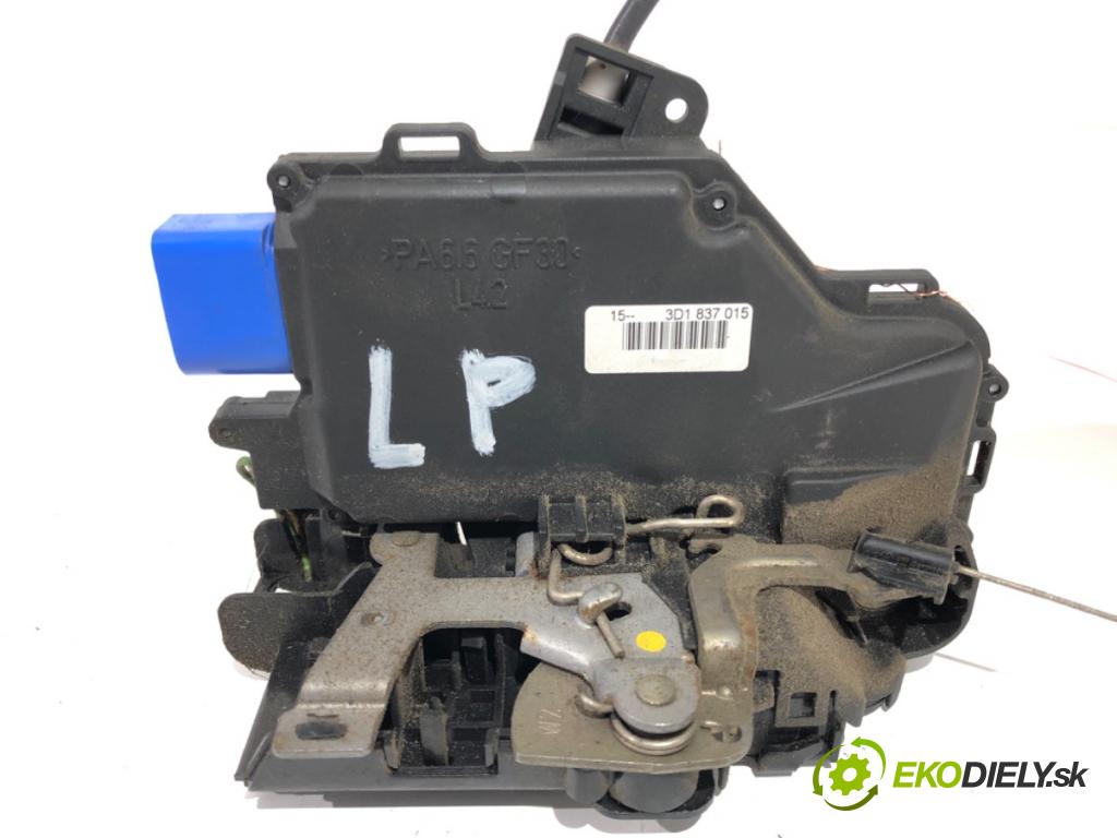 VW GOLF V (1K1) 2003 - 2010    1.9 TDI 77 kW [105 KM] olej napędowy 2003 - 2008  zámok dveře levý přední část 3D1837015