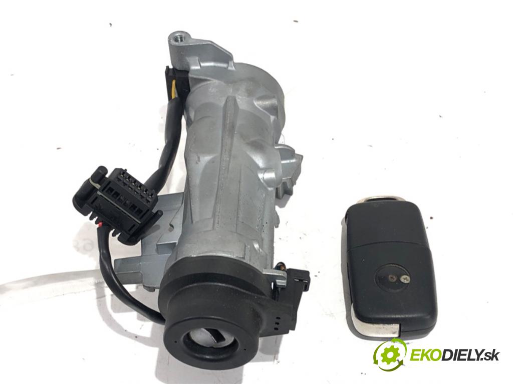 VW GOLF V (1K1) 2003 - 2010    1.9 TDI 77 kW [105 KM] olej napędowy 2003 - 2008  spinačka 1K0905851B (Spínacie skrinky a kľúče)