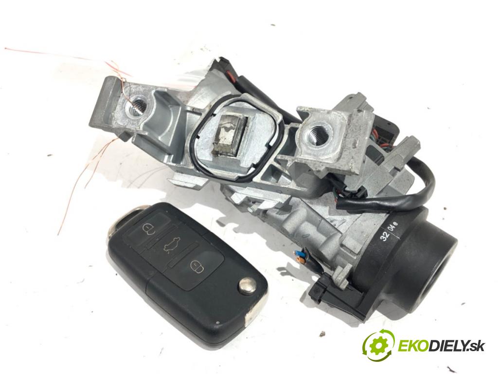 VW GOLF V (1K1) 2003 - 2010    1.9 TDI 77 kW [105 KM] olej napędowy 2003 - 2008  spinačka 1K0905851B (Spínacie skrinky a kľúče)