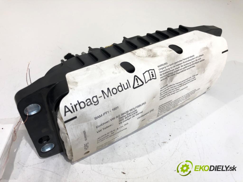 VW GOLF V (1K1) 2003 - 2010    1.9 TDI 77 kW [105 KM] olej napędowy 2003 - 2008  AirBag spolujazdca 1K0880204L (Airbagy)
