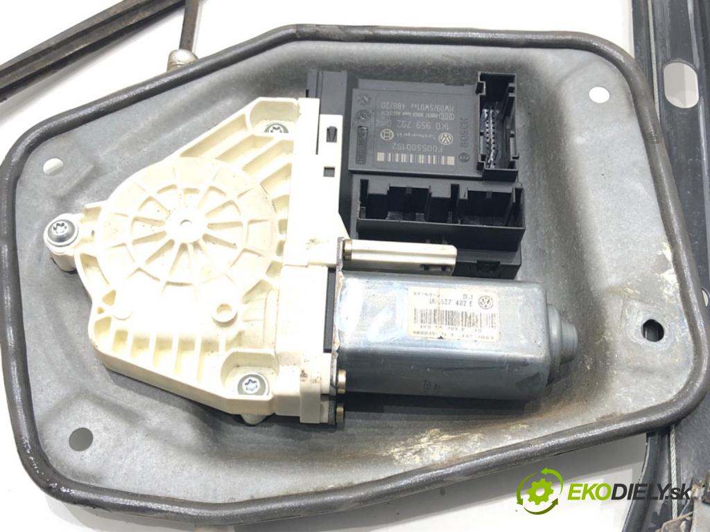 VW GOLF V (1K1) 2003 - 2010    1.9 TDI 77 kW [105 KM] olej napędowy 2003 - 2008  mechanismus okna pravý přední část 1K0959792C