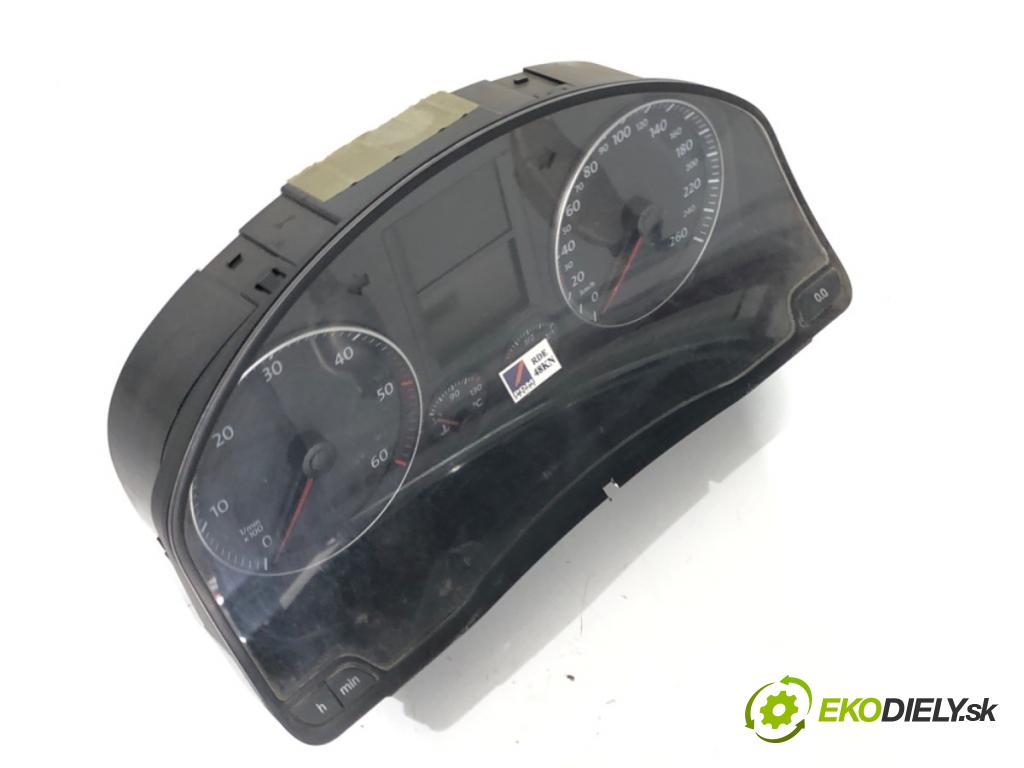 VW GOLF V (1K1) 2003 - 2010    1.9 TDI 77 kW [105 KM] olej napędowy 2003 - 2008  Prístrojovka 1K0920851H (Prístrojové dosky, displeje)