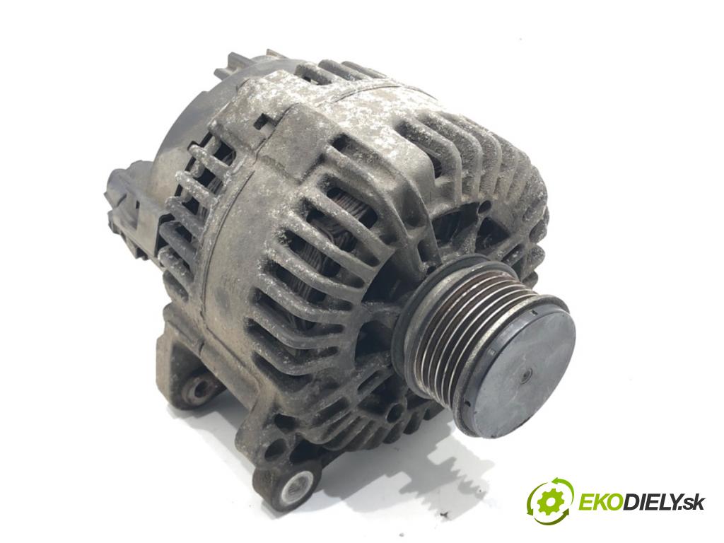 VW GOLF V (1K1) 2003 - 2010    1.9 TDI 77 kW [105 KM] olej napędowy 2003 - 2008  Alternátor 06F903023C (Alternátory)