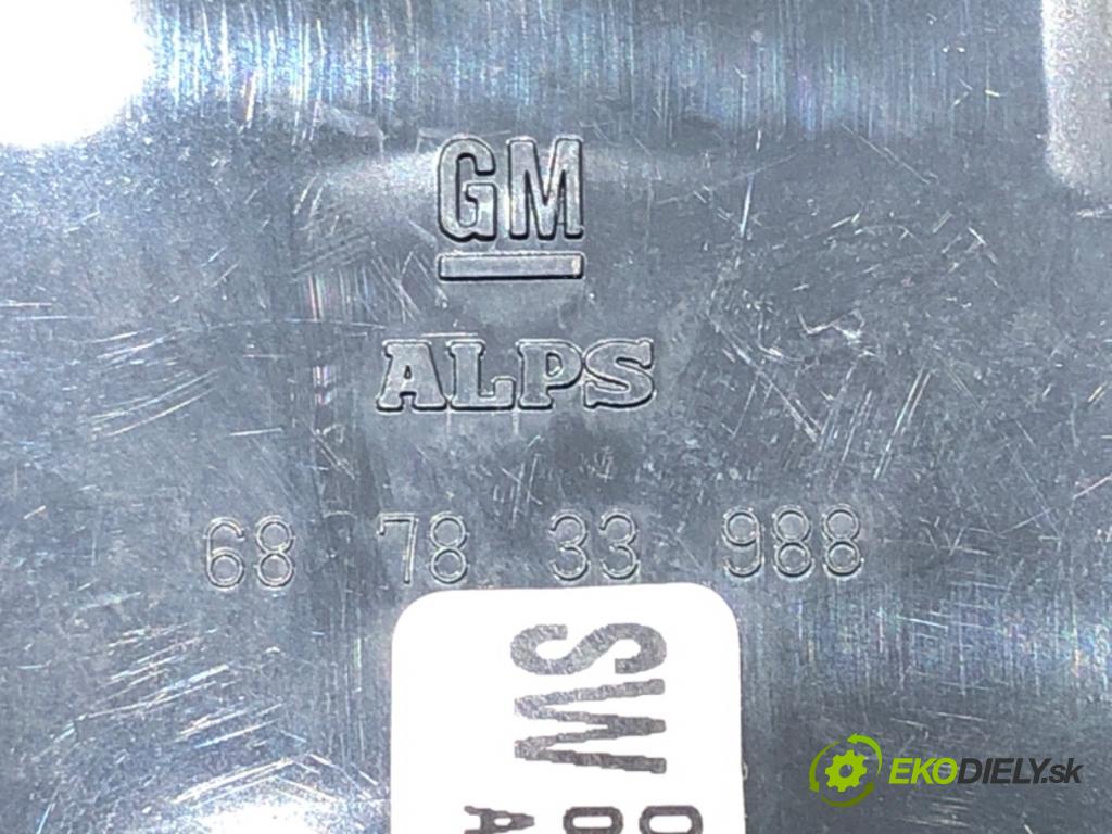 OPEL VECTRA C (Z02) 2002 - 2009    1.8 16V 90 kW [122 KM] benzyna 2002 - 2008  Prepínač okien 09185952 (Prepínač/spínač/tlačidlo a ovládač kúrenia)
