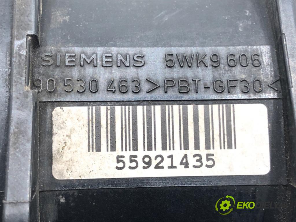 OPEL VECTRA C (Z02) 2002 - 2009    1.8 16V 90 kW [122 KM] benzyna 2002 - 2008  Váha vzduchu 5WK9606 90530463 (Váha vzduchu)