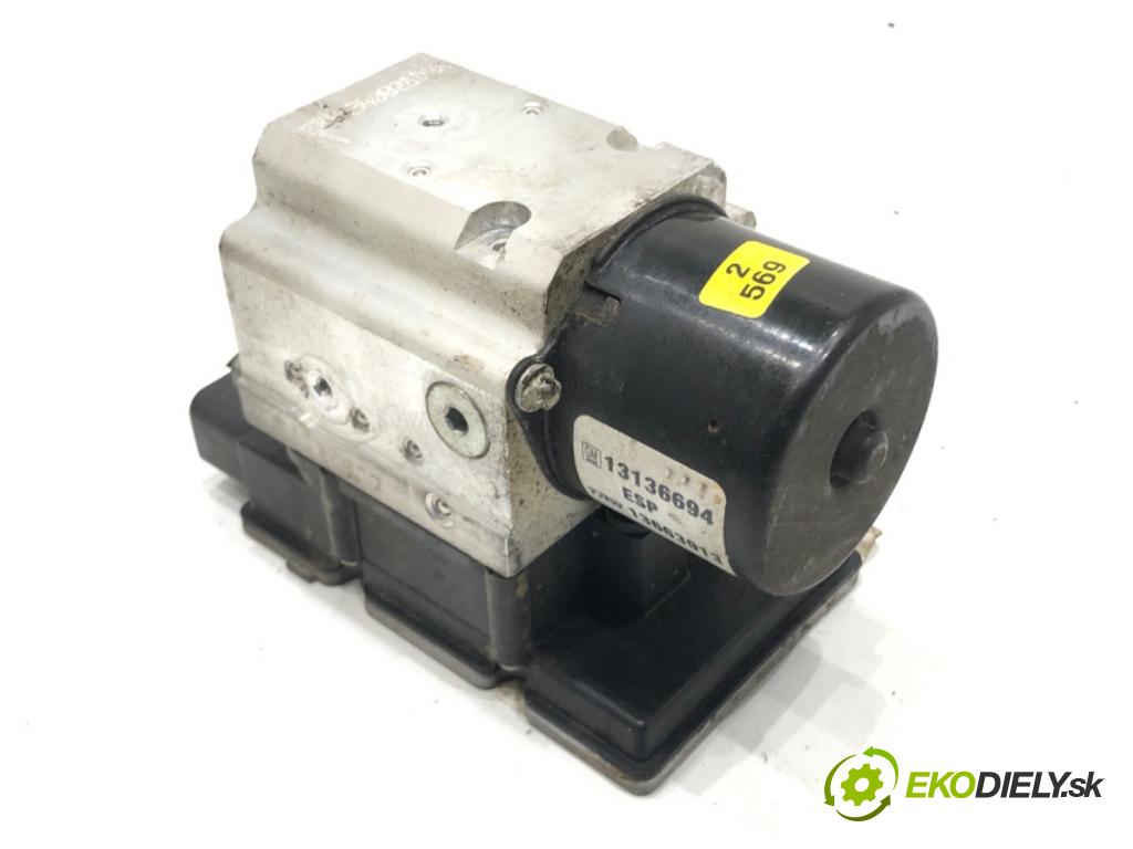 OPEL VECTRA C (Z02) 2002 - 2009    1.8 16V 90 kW [122 KM] benzyna 2002 - 2008  Pumpa ABS 13663913 (Pumpa ABS)