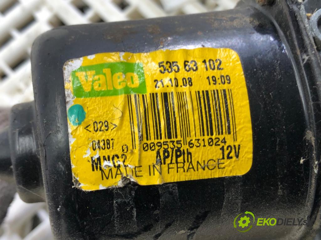 RENAULT KANGOO (KC0/1_) 1997 - 2022    1.5 dCi 50 kW [68 KM] olej napędowy 2005 - 2022  Mechanizmus stieračov predný  (Motorček stieračov predné)