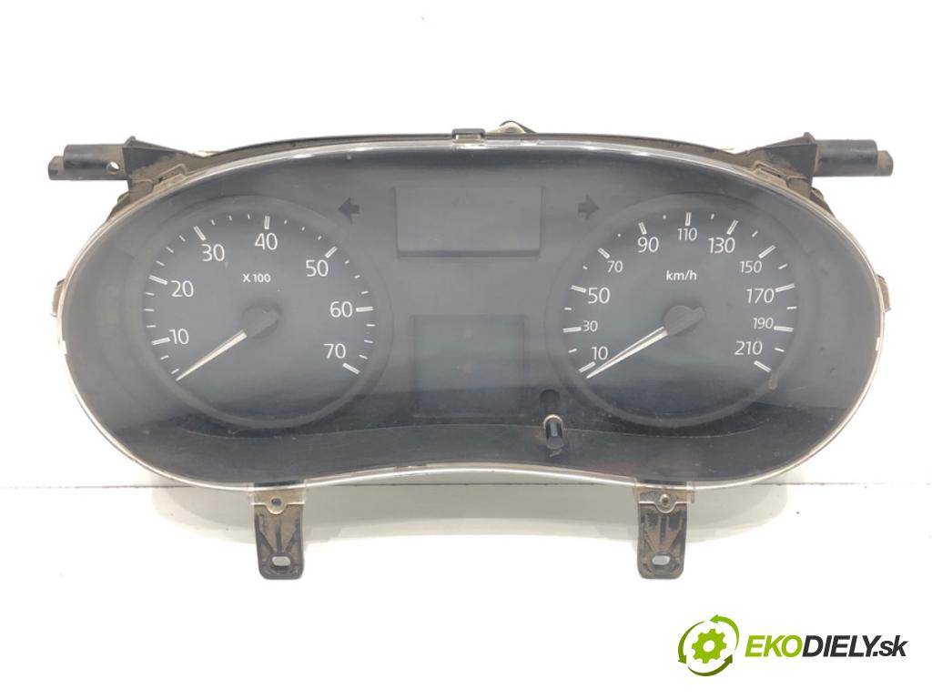 RENAULT KANGOO (KC0/1_) 1997 - 2022    1.5 dCi 50 kW [68 KM] olej napędowy 2005 - 2022  Prístrojovka P8200336241F (Prístrojová doska, displej)