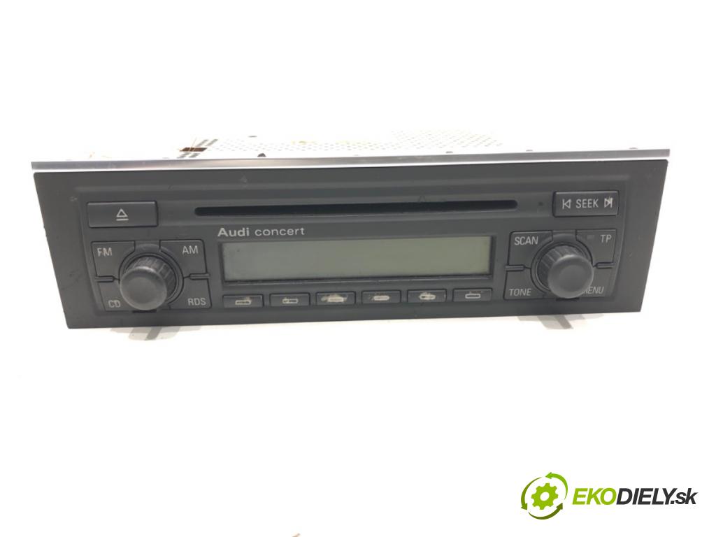 AUDI A4 B6 Avant (8E5) 2000 - 2005    2.0 FSI 110 kW [150 KM] benzyna 2002 - 2004  RADIO 8E0035186L (Audio zariadenie)