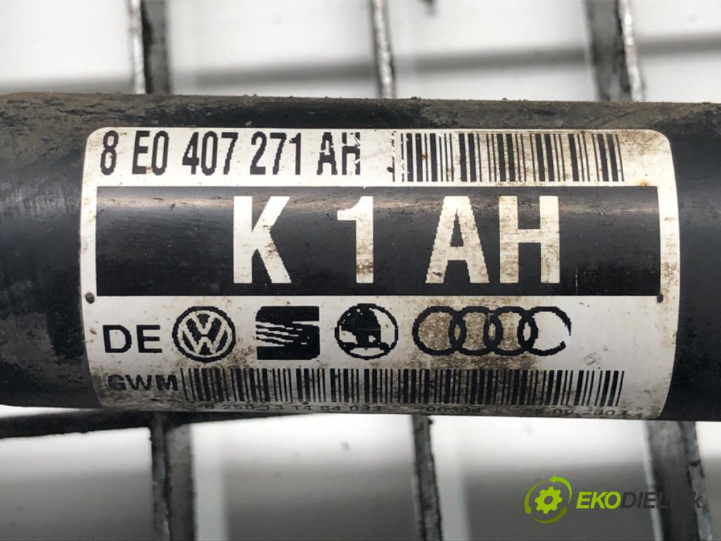 AUDI A4 B6 Avant (8E5) 2000 - 2005    2.0 FSI 110 kW [150 KM] benzyna 2002 - 2004  Poloos ľavy predný 8E0407271AH