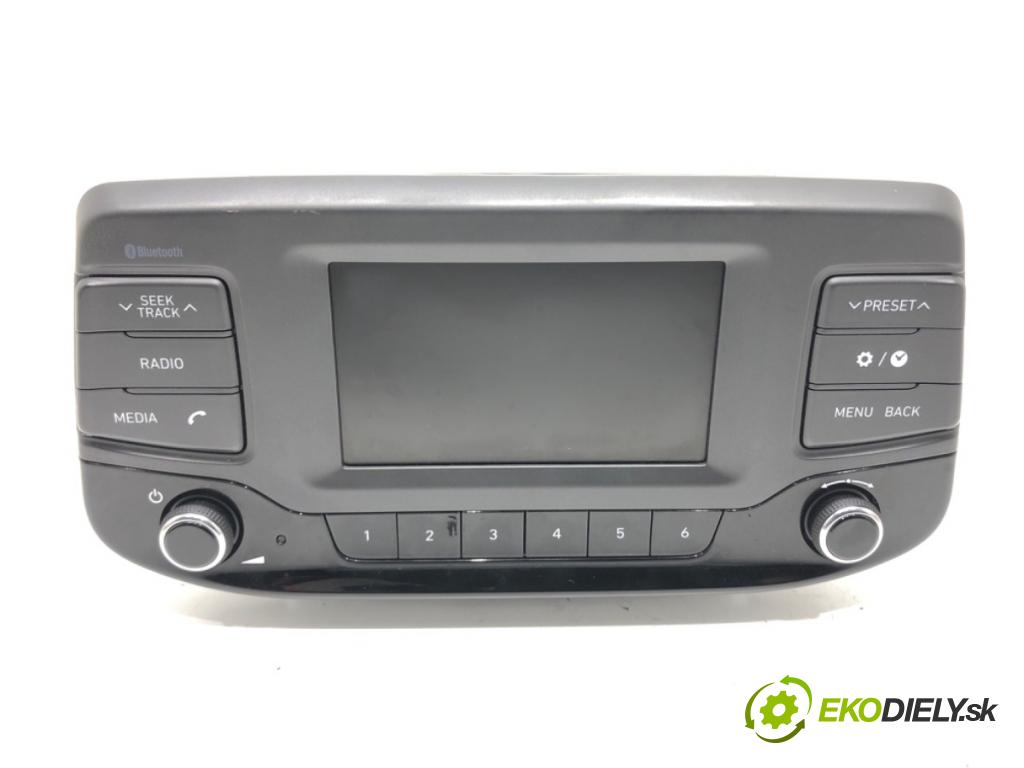 HYUNDAI i30 (PDE, PD, PDEN) 2016 - 2022    1.4 MPI 74 kW [100 KM] benzyna 2016 - 2022  RADIO Dislpej 96170-64210PMP