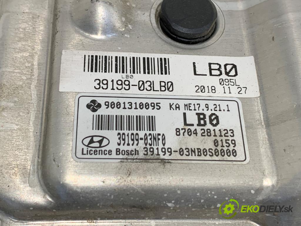 HYUNDAI i30 (PDE, PD, PDEN) 2016 - 2022    1.4 MPI 74 kW [100 KM] benzyna 2016 - 2022  riadiaca jednotka Motor 39199-03NF0 (Riadiaca jednotka)