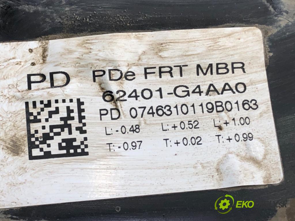 HYUNDAI i30 (PDE, PD, PDEN) 2016 - 2022    1.4 MPI 74 kW [100 KM] benzyna 2016 - 2022  výztuha pod motor 62401-G4AA0 (Výztuhy přední)