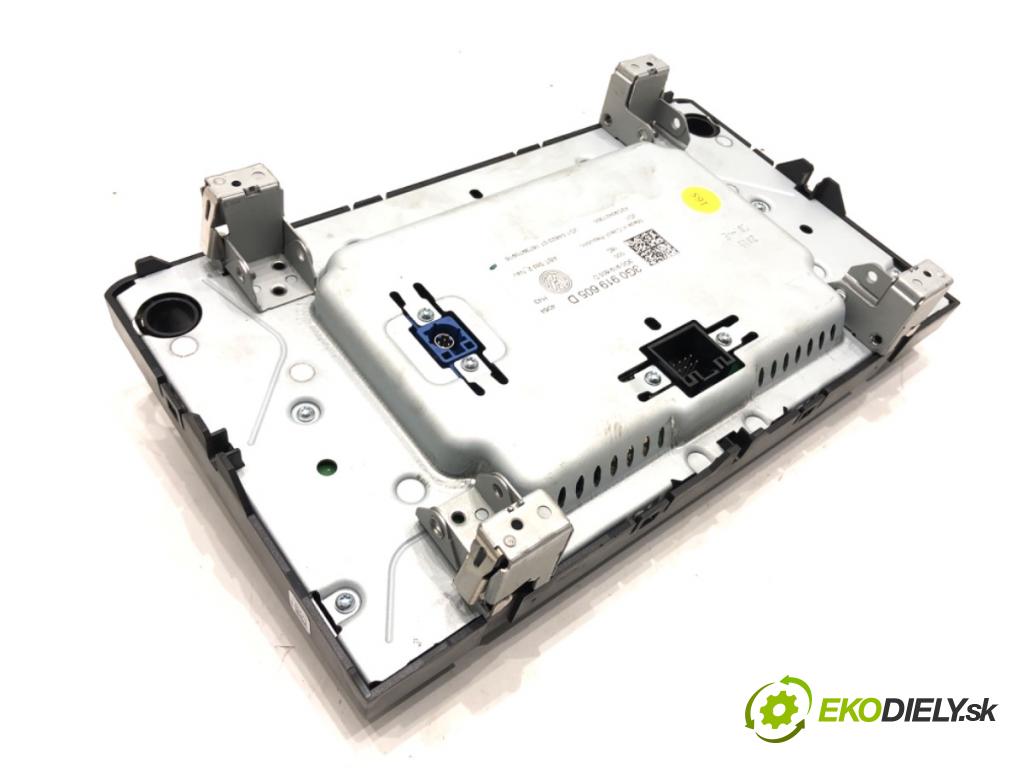 VW PASSAT B8 (3G2, CB2) 2014 - 2022    1.8 TSI 132 kW [180 KM] benzyna 2015 - 2022  RADIO 3G0919605D (Audio zariadenie)