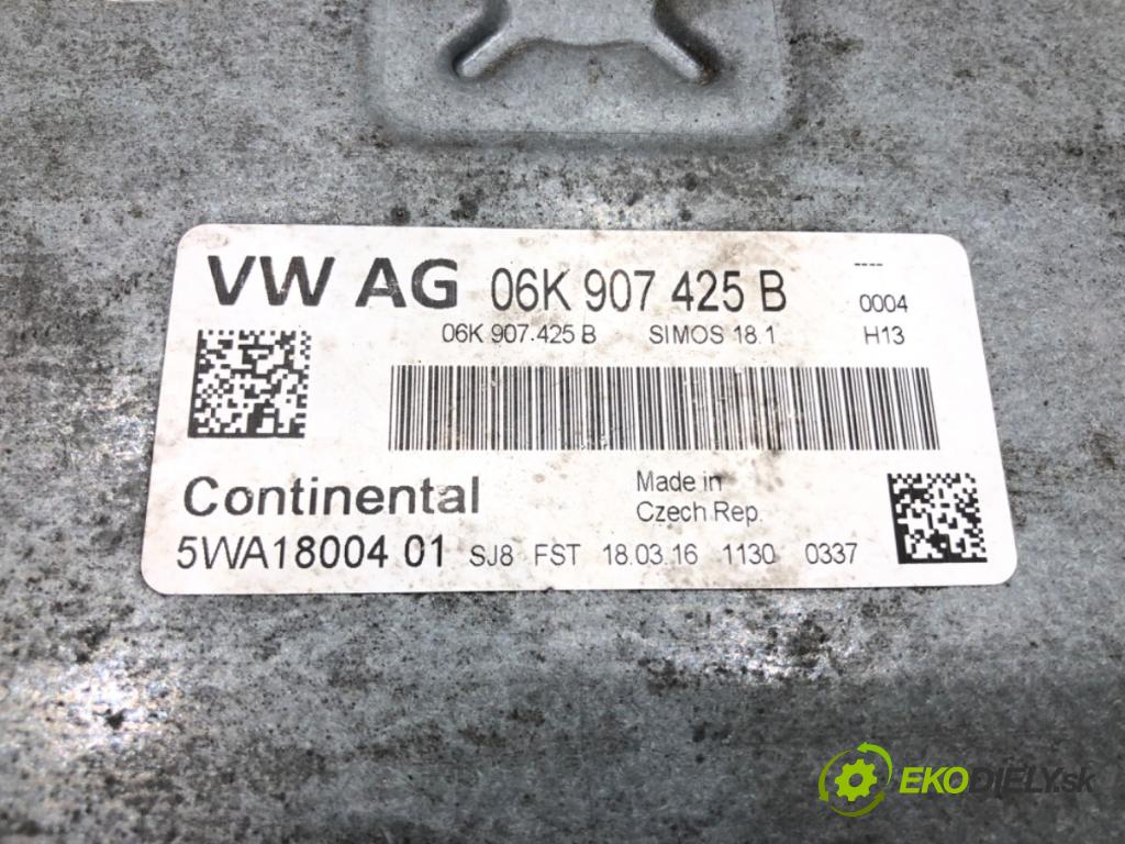 VW PASSAT B8 (3G2, CB2) 2014 - 2022    1.8 TSI 132 kW [180 KM] benzyna 2015 - 2022  riadiaca jednotka Motor 06K907425B (Riadiaca jednotka)