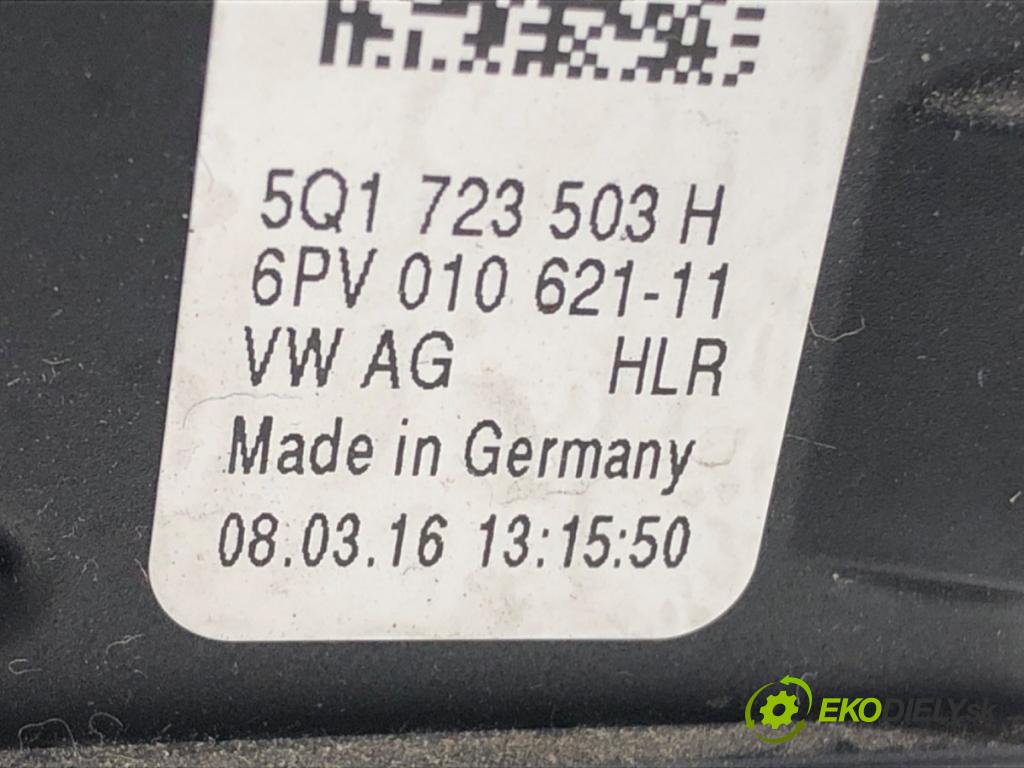 VW PASSAT B8 (3G2, CB2) 2014 - 2022    1.8 TSI 132 kW [180 KM] benzyna 2015 - 2022  Potenciometer plynu 5Q1723503H (Pedál)