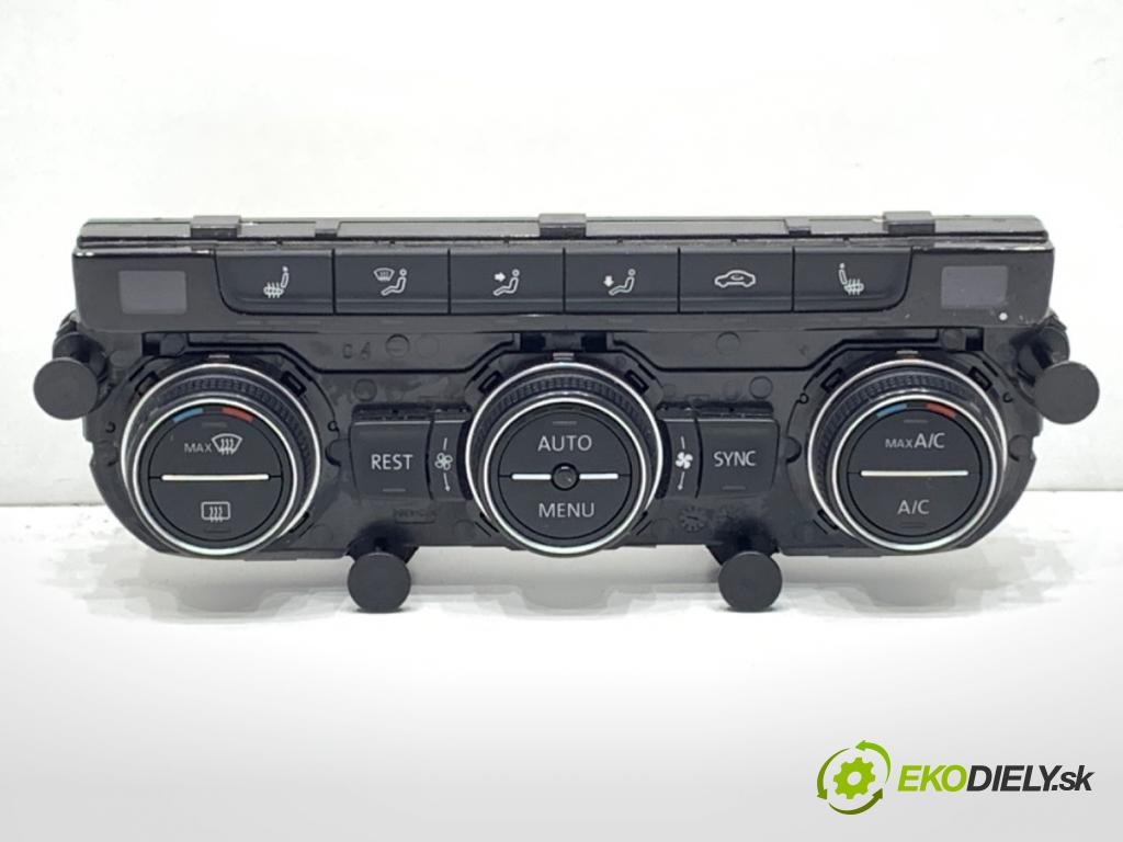 VW PASSAT B8 (3G2, CB2) 2014 - 2022    1.8 TSI 132 kW [180 KM] benzyna 2015 - 2022  Panel ovládania kúrenia 5G0907044BG (Prepínač/spínač/tlačidlo a ovládač kúrenia)