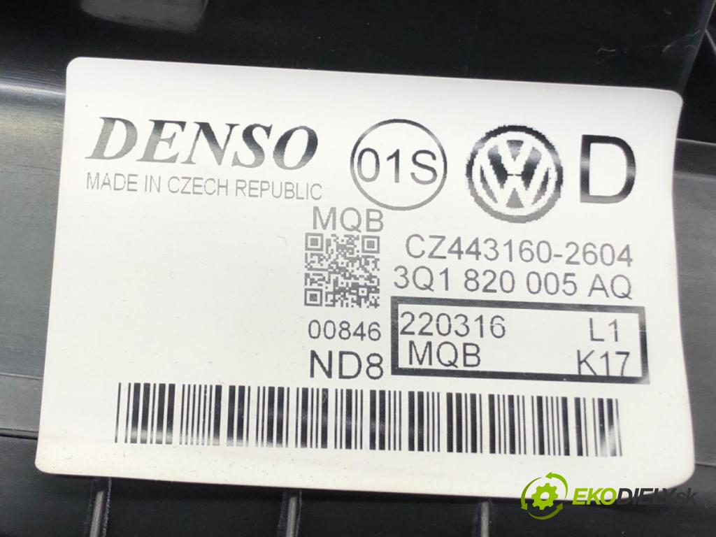 VW PASSAT B8 (3G2, CB2) 2014 - 2022    1.8 TSI 132 kW [180 KM] benzyna 2015 - 2022  Výhrevné teleso, radiátor kúrenia komplet KOMBAJN 3Q1820005AQ (Radiátor kúrenia)
