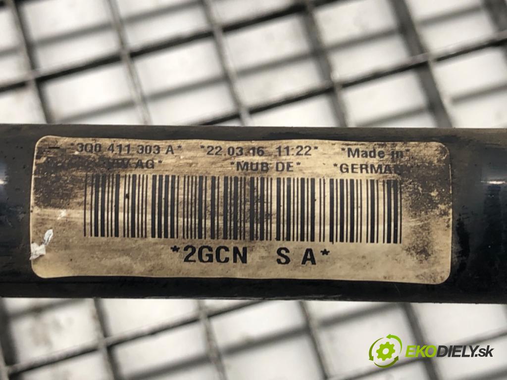 VW PASSAT B8 (3G2, CB2) 2014 - 2022    1.8 TSI 132 kW [180 KM] benzyna 2015 - 2022  Tyč stabilizátora predný 3Q0411303A (Tyč stabilizátora)