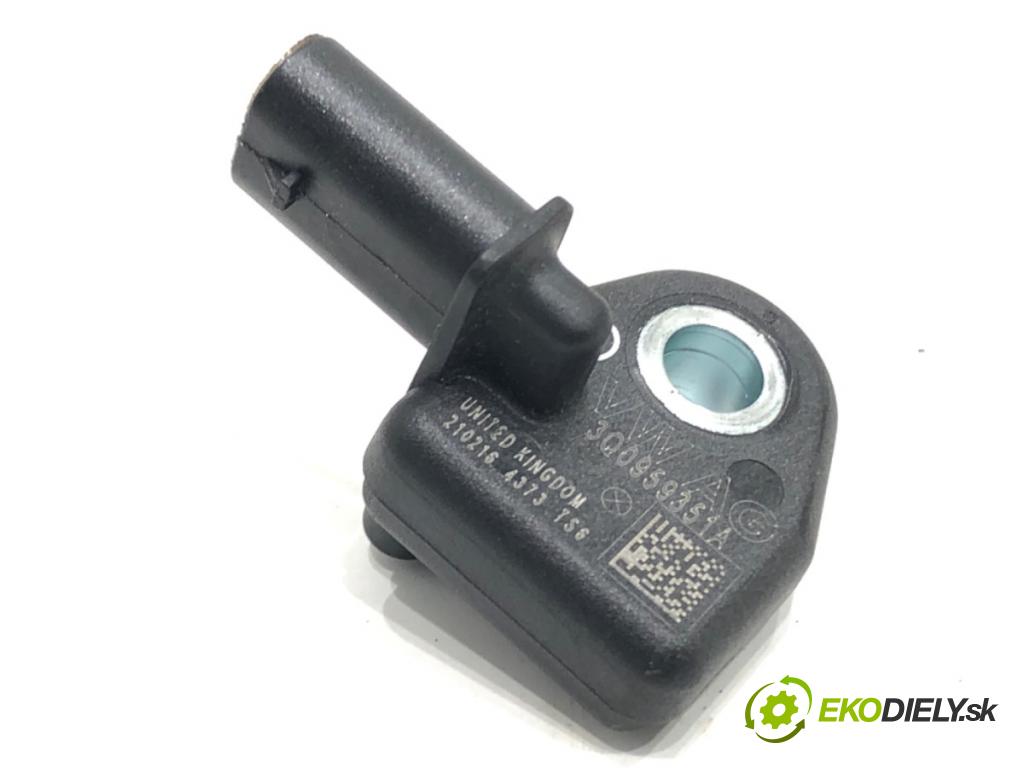 VW PASSAT B8 (3G2, CB2) 2014 - 2022    1.8 TSI 132 kW [180 KM] benzyna 2015 - 2022  Snímač nárazu 3Q0959351A (Snímač nárazu)