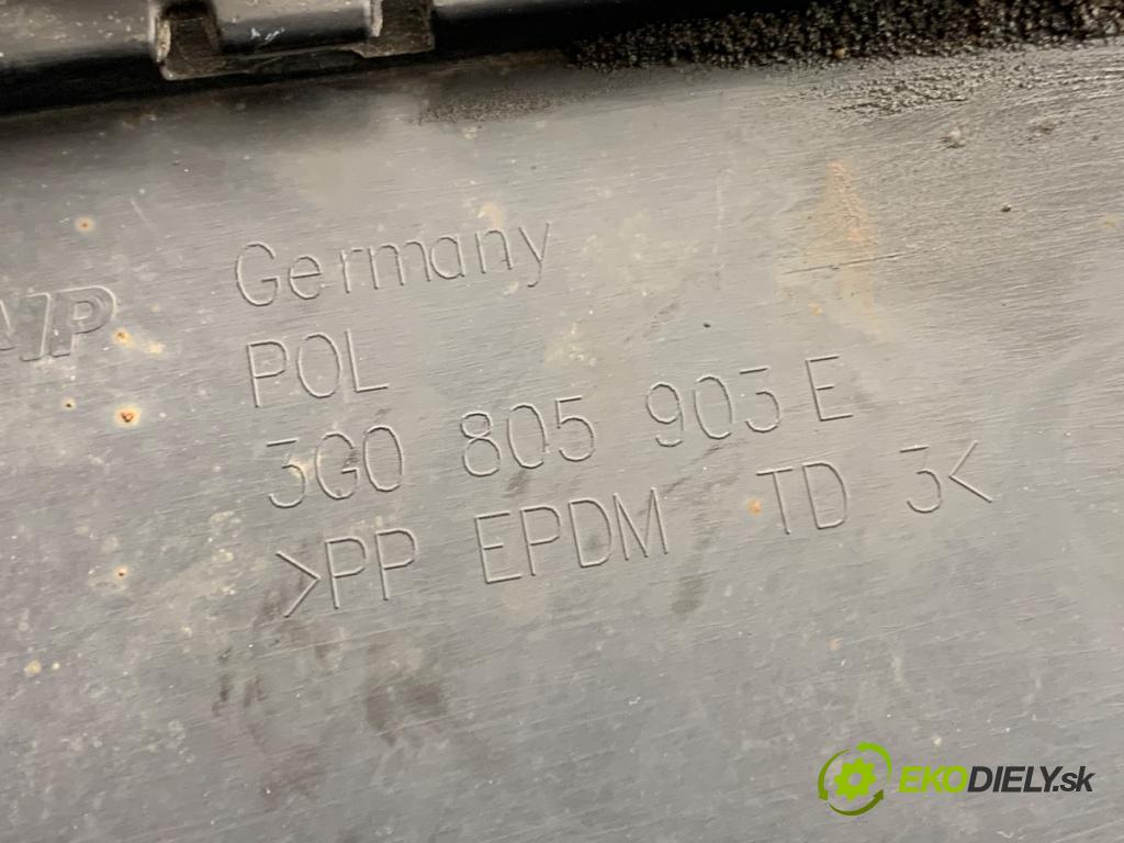 VW PASSAT B8 (3G2, CB2) 2014 - 2022    1.8 TSI 132 kW [180 KM] benzyna 2015 - 2022  clona pod nárazník přední část 3G0805903E