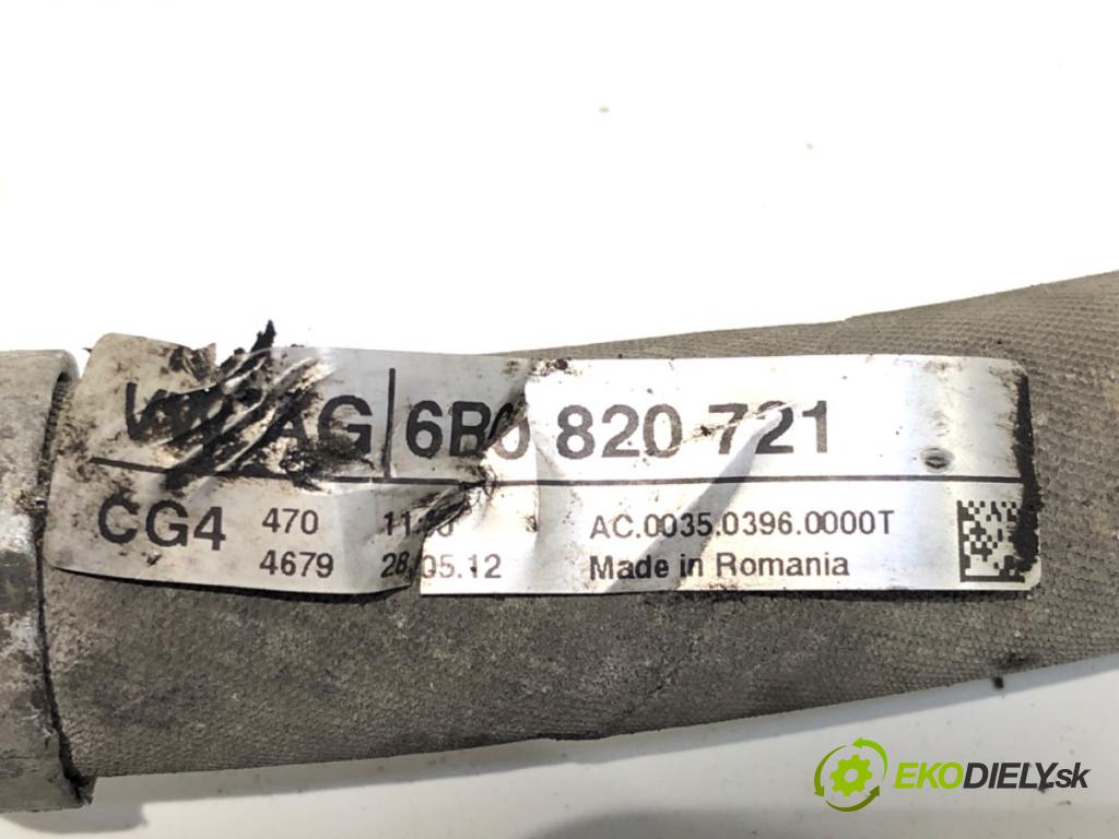 SKODA ROOMSTER (5J7) 2006 - 2015    1.6 TDI 77 kW [105 KM] olej napędowy 2010 - 2015  rúrka klimatizácie 6R0820721 (Rúrky klimatizácie)
