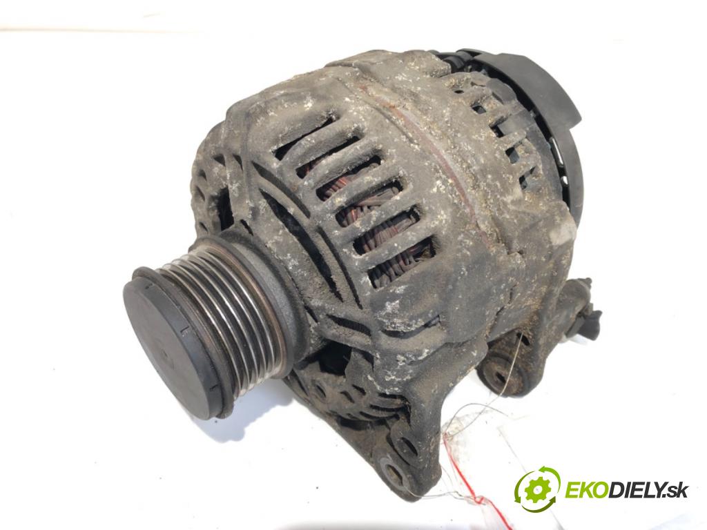 SKODA ROOMSTER (5J7) 2006 - 2015    1.6 TDI 77 kW [105 KM] olej napędowy 2010 - 2015  Alternátor 06F903023D (Alternátory)
