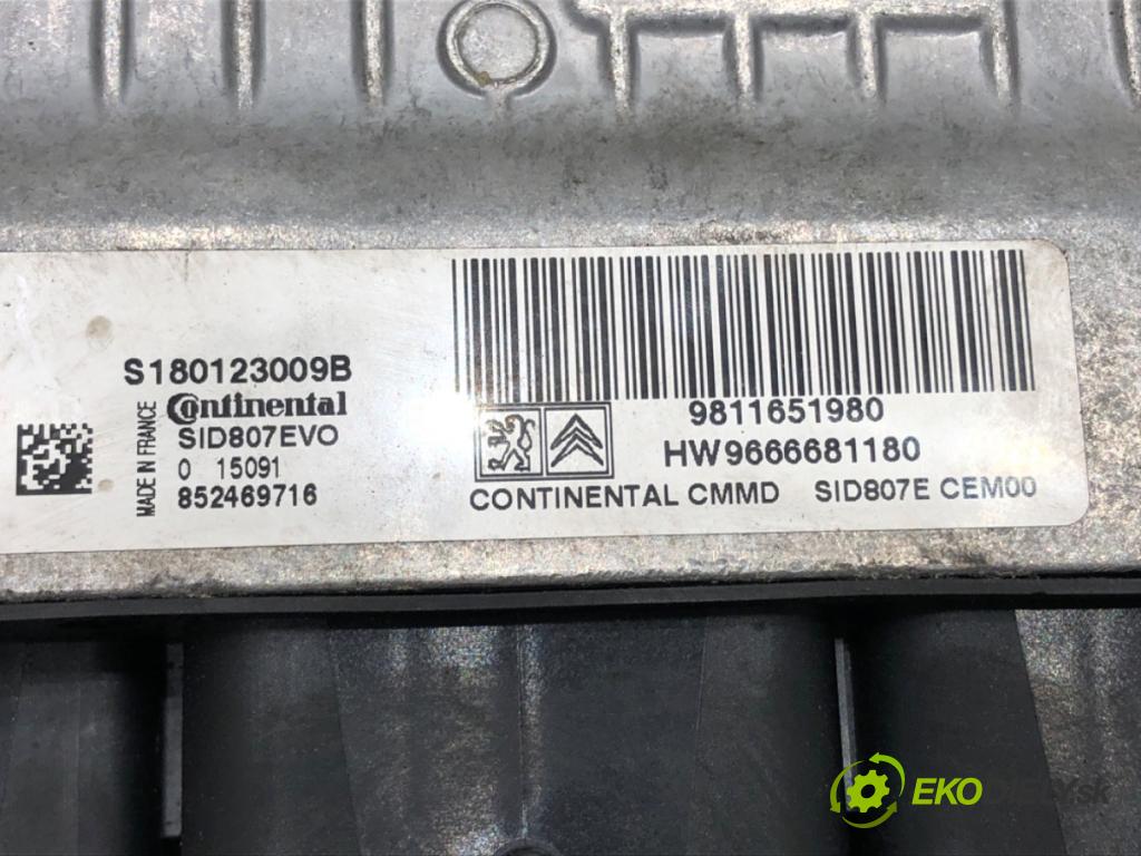 PEUGEOT 508 I (8D_) 2010 - 2018    1.6 HDi 84 kW [115 KM] olej napędowy 2012 - 2018  riadiaca jednotka Motor 9811651980 (Riadiaca jednotka)