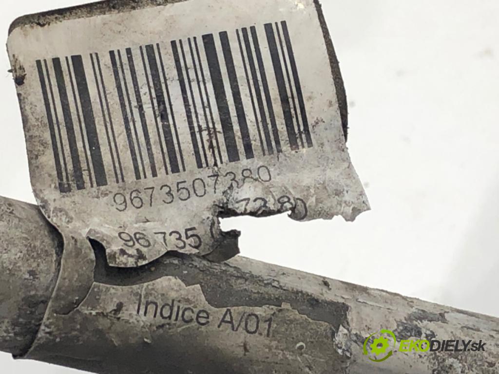 PEUGEOT 508 I (8D_) 2010 - 2018    1.6 HDi 84 kW [115 KM] olej napędowy 2012 - 2018  rúrka klimatizácie 9673507380 (Rúrka klimatizácie)