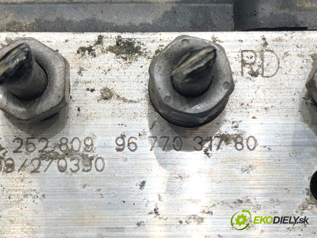 PEUGEOT 508 I (8D_) 2010 - 2018    1.6 HDi 84 kW [115 KM] olej napędowy 2012 - 2018  Pumpa ABS 9677031780 (Pumpa ABS)