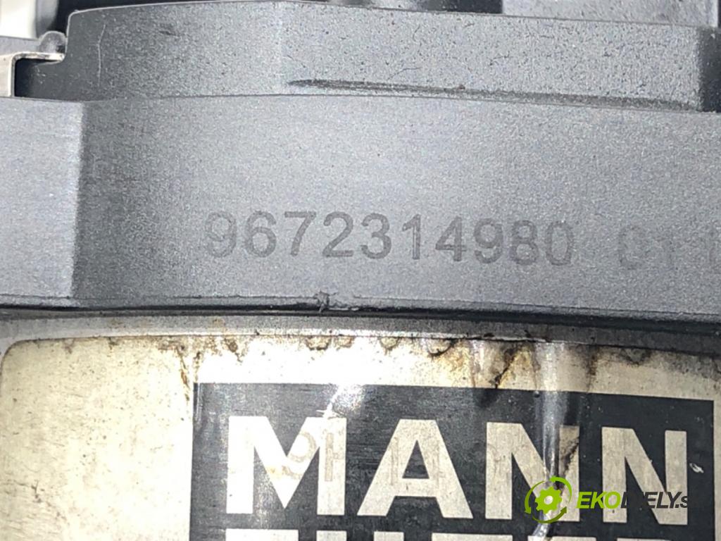 PEUGEOT 508 I (8D_) 2010 - 2018    1.6 HDi 84 kW [115 KM] olej napędowy 2012 - 2018  Obal filtra paliva 9672314980 (Obal filtra paliva)