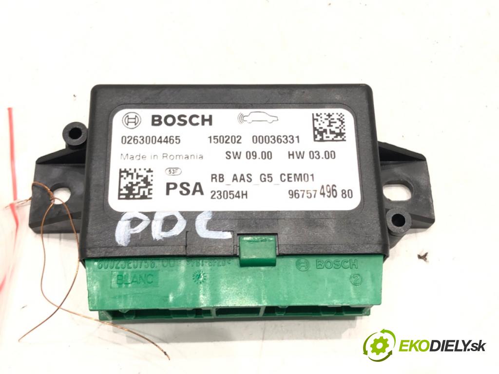 PEUGEOT 508 I (8D_) 2010 - 2018    1.6 HDi 84 kW [115 KM] olej napędowy 2012 - 2018  Modul PDC 9675749680 (Ostatné)