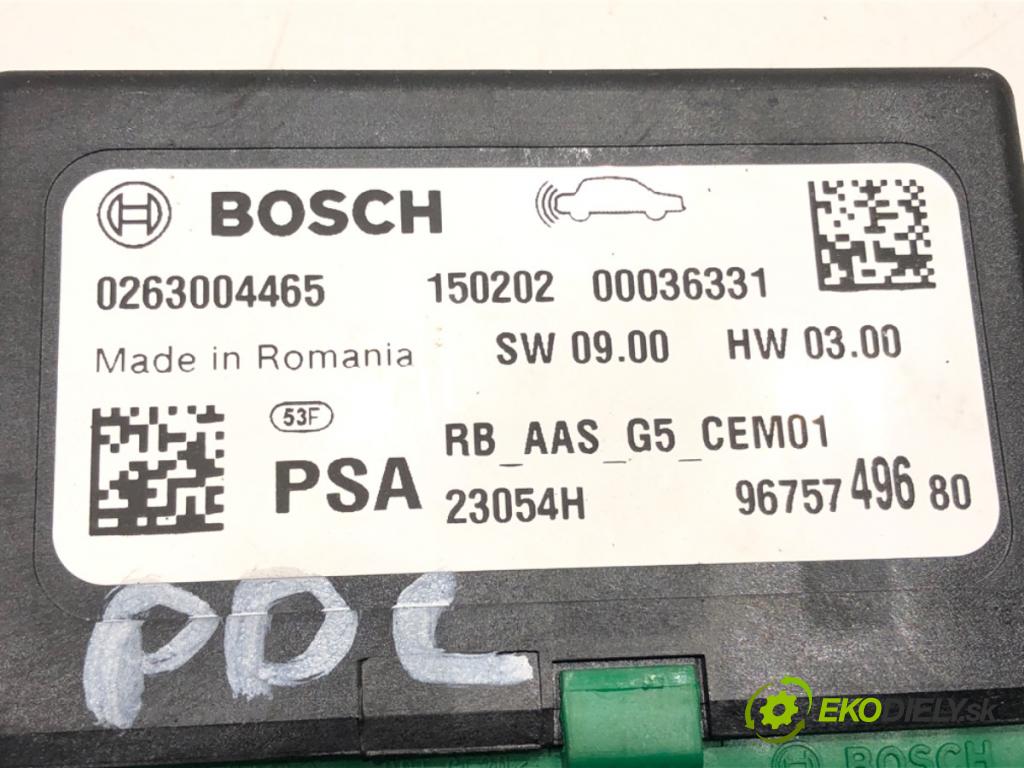 PEUGEOT 508 I (8D_) 2010 - 2018    1.6 HDi 84 kW [115 KM] olej napędowy 2012 - 2018  Modul PDC 9675749680 (Ostatné)