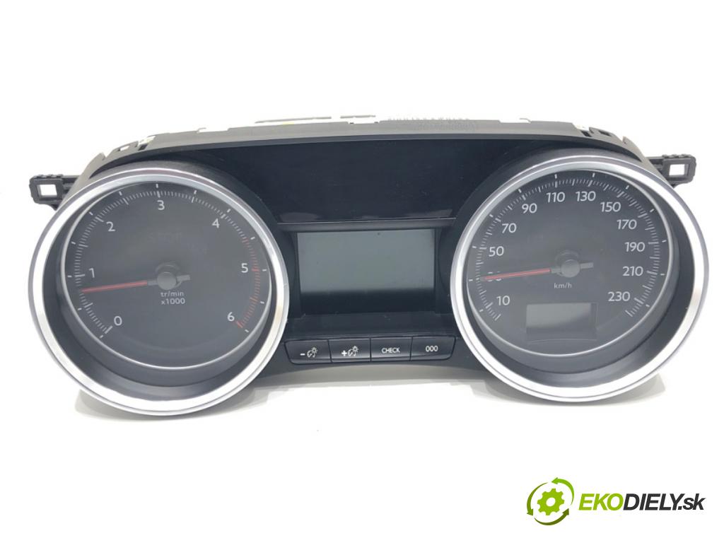 PEUGEOT 508 I (8D_) 2010 - 2018    1.6 HDi 84 kW [115 KM] olej napędowy 2012 - 2018  Prístrojovka 9808559188 (Prístrojová doska, displej)