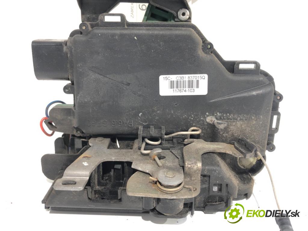 VW PASSAT B5.5 (3B3) 2000 - 2005    1.9 TDI 96 kW [130 KM] olej napędowy 2000 - 2005  zámok dveře levý přední část C3B1837015Q